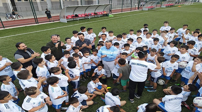 Cabbar Başkandan Erciyes Spor Kulübü Altyapısına Ziyaret