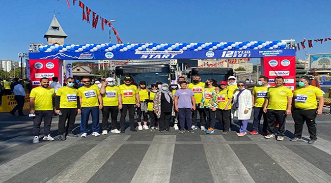 Başkan Çopuroğlu Kayseri Maratonuna Katıldı