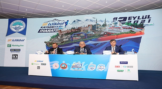 İstikbal Kayseri Yarı Maratonu İstanbul'da Tanıtıldı