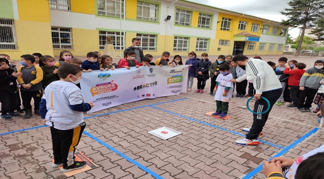  Keykubat Şehit Ömer Aktaş İlkokulunda Hemsball etkinliği