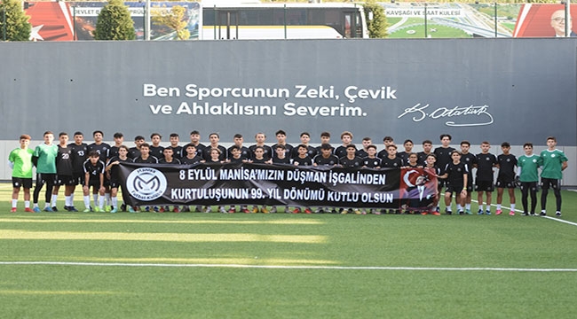 Manisa FK Akademisi 8 Eylül'ü Kutladı
