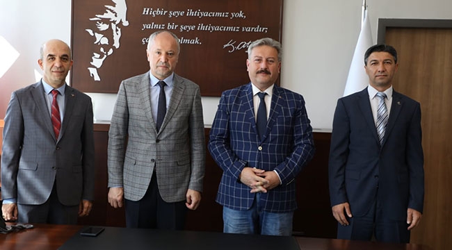 Başkan Palancıoğlu, Tapu Ve Kadastro Kayseri Bölge Müdürlüğünü Ziyaret Etti