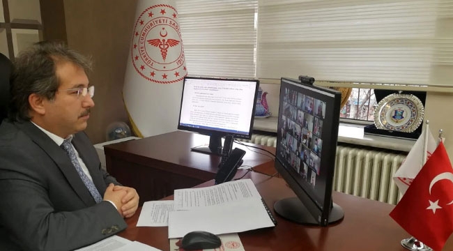 İl Sağlık Müdürü Benli'den Turkovac Toplantısı 