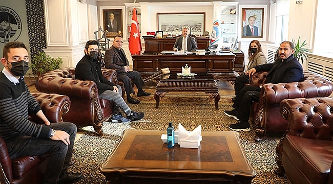 Bedensel Engelliler Spor Kulübü'nden Başkan Palancıoğlu'na Ziyaret