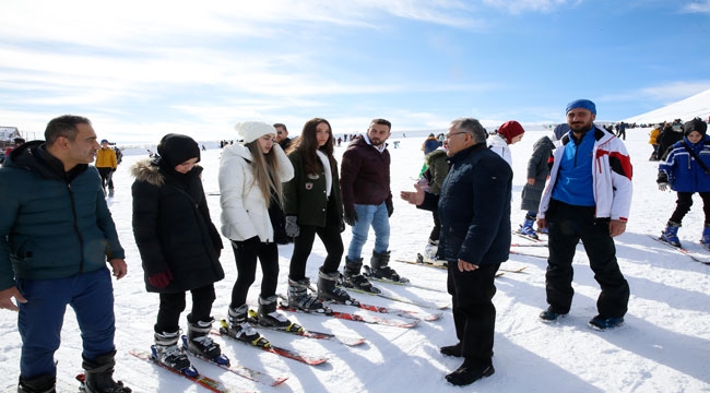 Erciyes Kayak Okulu projesi hayata geçiyor