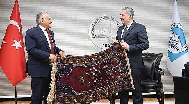 Bakan Yardımcısı Gürcan'dan Başkan Büyükkılıç'a Ziyaret