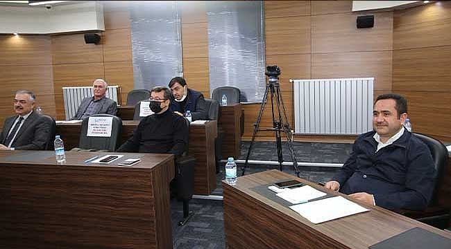 Hacılar Belediye Meclisi, 2022'nin İlk Toplantısını Yaptı