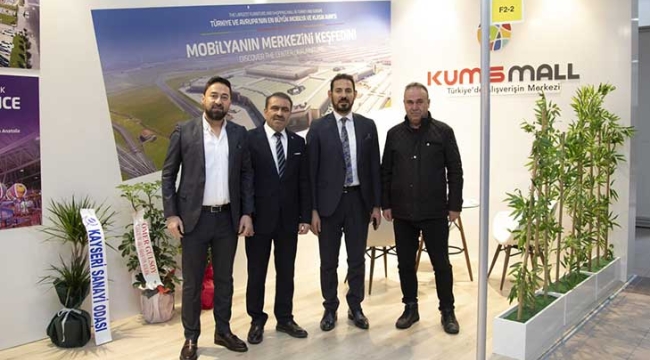 Türkiye ve Avrupa'nın En Büyüğü Kumsmall, Türkiye Ve Avrupa'nın En Büyük Mobilya Fuarı'nda