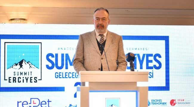 Kayseri OSB Başkanı Yunus İmamoğlu, Summit Erciyes, Geleceğe Yatırım Yapanlar Zirvesi'ne katıldı