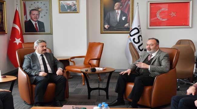 Palancıoğlu Kayseri Organize Sanayi Bölgesi'ni Ziyaret Etti