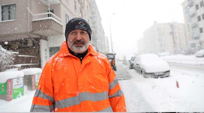 Başkan Çolakbayrakdar, Kar Temizleme Çalışmalarını İnceledi 