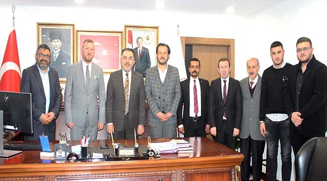 Kayseri Yozgatlılar Federasyonu'ndan Çalışma Ve Sosyal Güvenlik Bakan Yardımcısı Ertuğrul Soysal'a Ziyaret