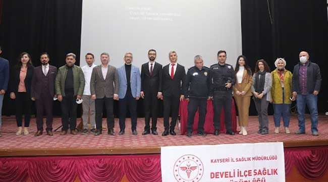 AK Parti Develi İlçe Başkanı Osman Turan, "Bağımlılıkla Mücadele Çalıştayı" programına katıldı 