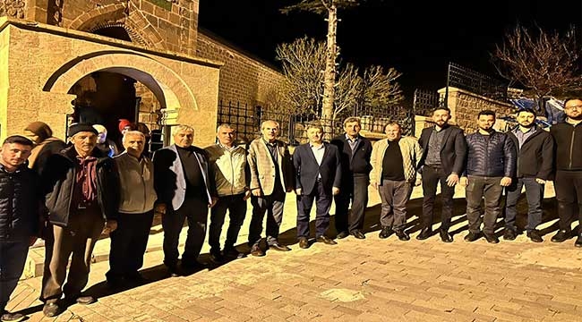 Ak Parti Develi İlçe Başkanı Osman Turan Yukarı Develi'de Vatandaşlarla Buluştu