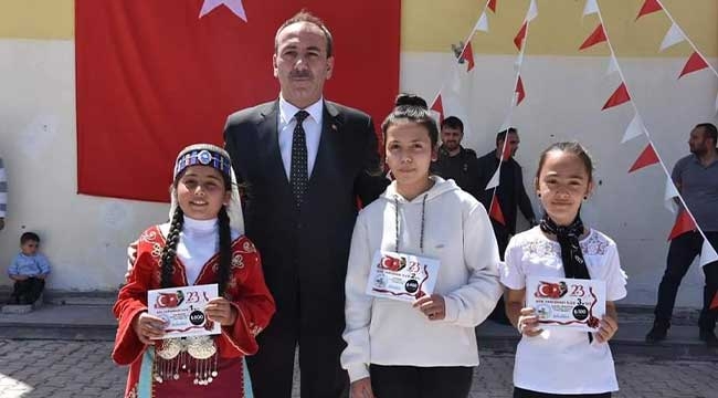 Tomarza'da, 23 Nisan Ulusal Egemenlik ve Çocuk Bayramı Coşkuyla Kutlandı