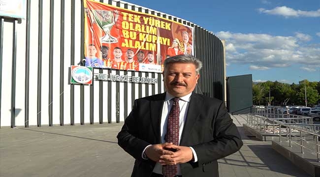 Başkan Palancıoğlu: Tek yürek, tek nefes, haydi Kayserispor! 