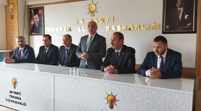 Kayseri AK Parti Milletvekili İsmail Tamer Tomarza'yı Ziyaret Etti 
