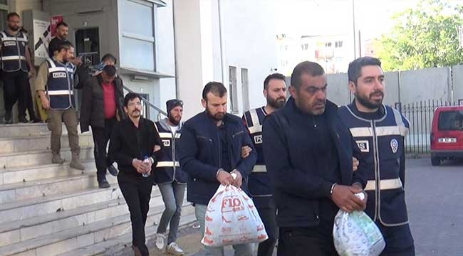Kayseri'de haklarında kesinleşmiş hapis cezası bulunan 8 kişi cezaevine gönderildi