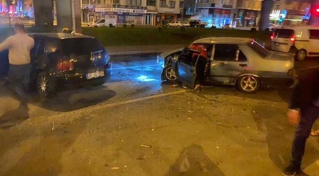 Kayseri'de kazada 4 kişi yaralandı