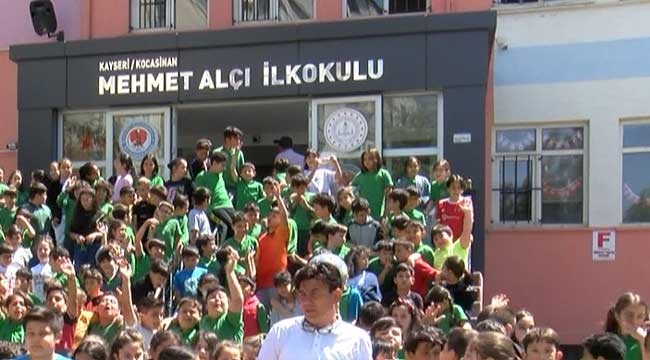 Özel Haber/ Kocasinan Mehmet Alçı İlkokulu Çevre Dostu Okul Seçildi