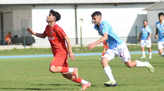 Yukatel Kayserispor U19 – Trabzonspor U19: 1-2