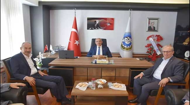 Başkan Gülsoy'dan, Kayseri Esnaf ve Sanatkarlar Odaları Birliği'ne Ziyaret