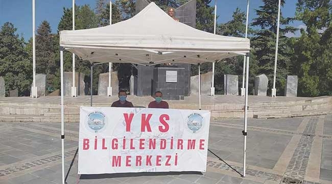 Develi Belediyesi'nden YKS Bilgilendirme Standı 