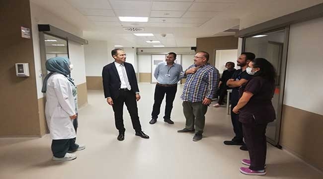 Kayseri İl Sağlık Müdürü Erşan, Çalışma Ziyaretlerine Devam Ediyor