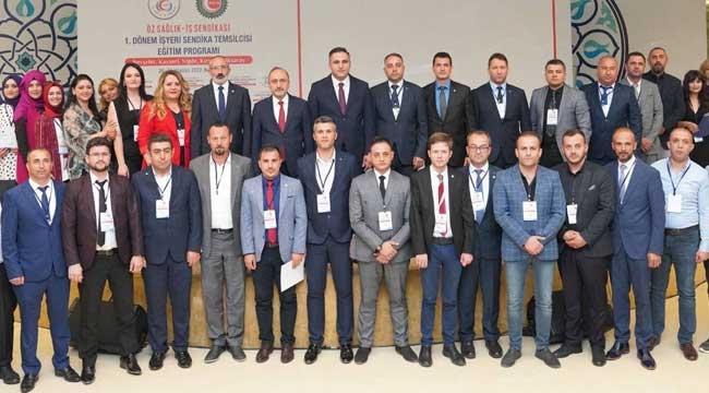 Öz Sağlık İş Sendikası Nevşehir-Kayseri-Niğde-Kırşehir ve Aksaray Eğitimini Tamamladı