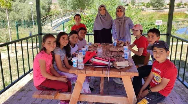 Akkışla'da Kur'an Kursu Öğrencileri Piknik Sevinci Yaşadılar
