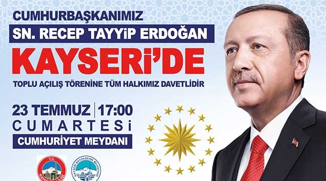 Başkan Büyükkılıç'tan Cumhurbaşkanı Erdoğan'ın Katılacağı Büyük Açılışa Davet