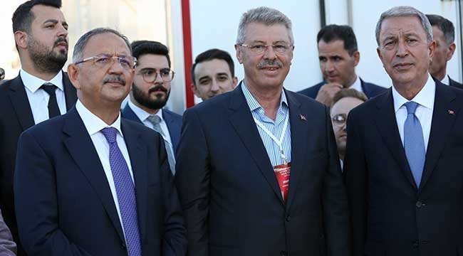 Başkan Hüseyin Akay, toplu açılış törenine katıldı