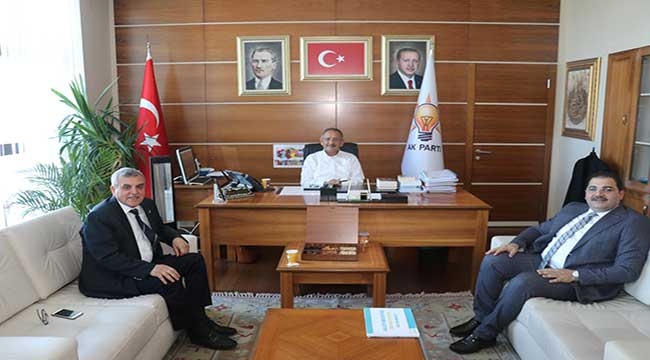 Başkan Özhaseki, AK Partili Belediyelerin Başkanları ile Görüştü