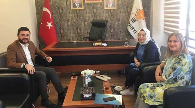 Başkan Timuçin'den Kocasinan İlçe Başkanı Okandan'a Ziyaret