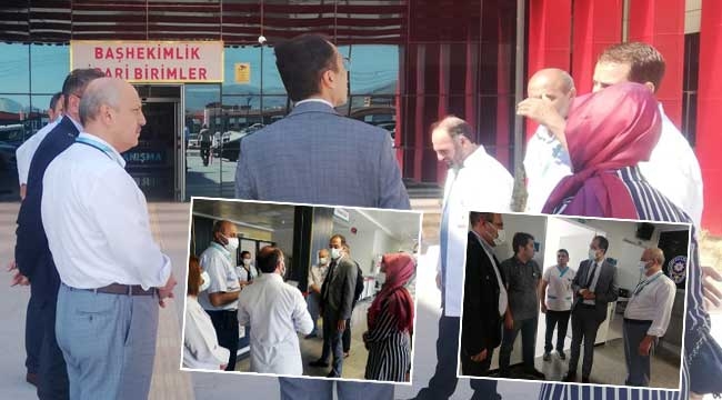 İl Sağlık Müdürü Erşan'dan Develi'deki Sağlık Tesislerine Ziyaret
