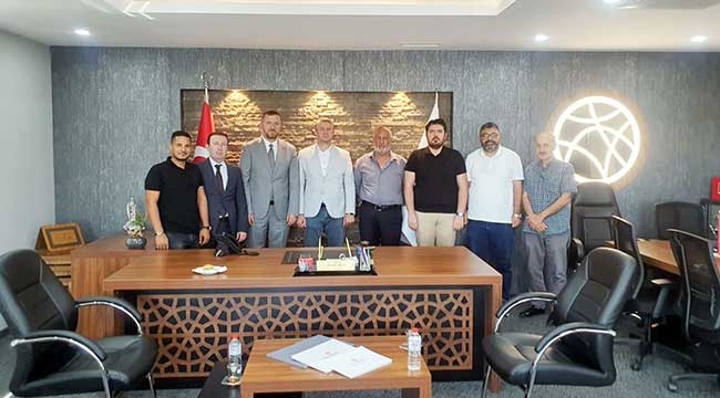 Kayseri Yozgatlılar Federasyonu Başkan Çağan Ve Yönetim Kurulundan Sarıkaya'ya Ziyaret