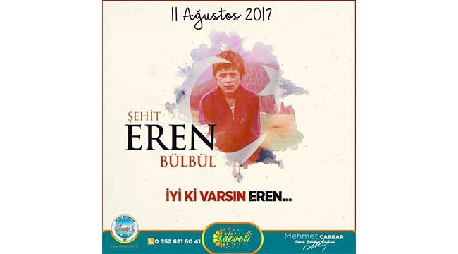 Başkan Cabbar, Eren Bülbül'ü vefatının 5'nci yılında rahmetle andı 