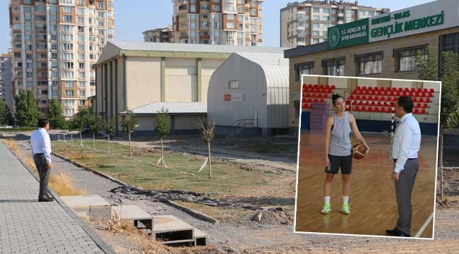 Gençlik ve Spor İl Müdürü Kabakcı'dan Talas'taki Tesislere Ziyaret