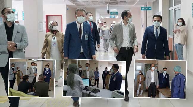 İl Sağlık Müdürü Erşan'dan Nimet Bayraktar Diş Hastanesi'ne Tam Not