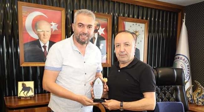 İlçe Başkanı Türkay Kara'dan Memduh Uzunluoğlu'na ziyaret 