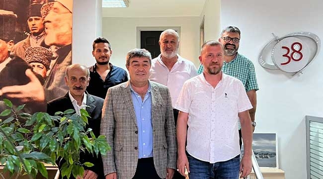 İYİ Parti Milletvekili Ataş'tan Kayseri Yozgatlılar Federasyonu Başkanı Çağan'a Ziyaret