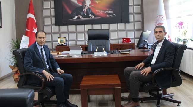 KASKİ Genel Müdürü Özdemir'den Kayseri İl Sağlık Müdürü Erşan'a Ziyaret