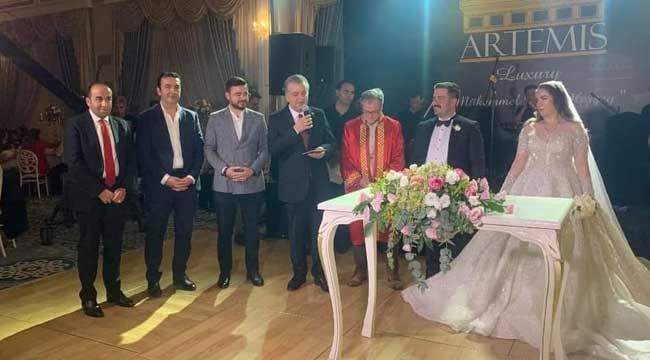 KTO Meclis Başkanı Arslan, Esra-İsa Çiftinin Mutluluklarına Şahitlik Etti