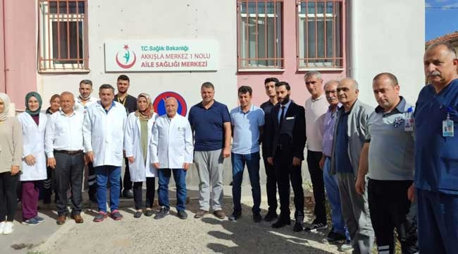 Milletvekili İsmail Tamer'den Akkışla İlçe Entegre Devlet Hastanesini Ziyaret