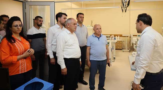 Milletvekili İsmail Tamer'den Yahyalı Devlet Hastanesine Ziyaret