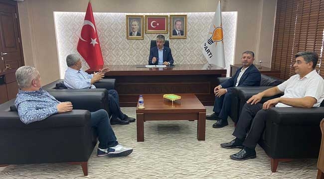 AK Parti Develi İlçe Başkanı Turan'dan İl Başkanı Çopuroğlu'na Ziyaret