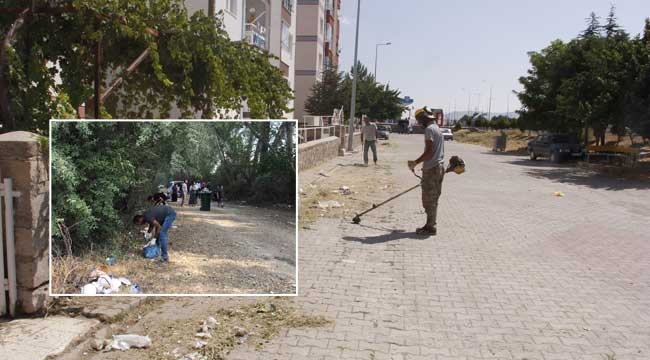 Bünyan Belediyesi İlçe Genelinde Temizlik Çalışmalarını Sürdürüyor