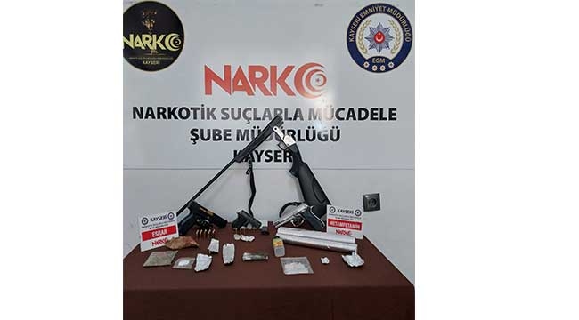 Kayseri'de şafak operasyonu : 13 gözaltı 