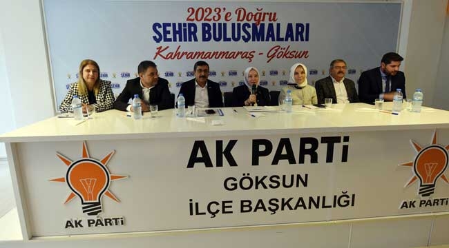 Milletvekili Hülya Nergis Atçı, AK Parti Göksun İlçe Başkanlığını Ziyaret Etti