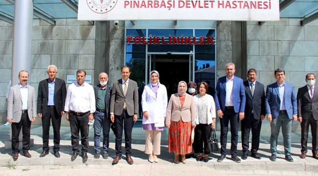 Milletvekili Hülya Nergis Atçı'dan Pınarbaşı İlçe Devlet Hastanesi'ne Ziyaret